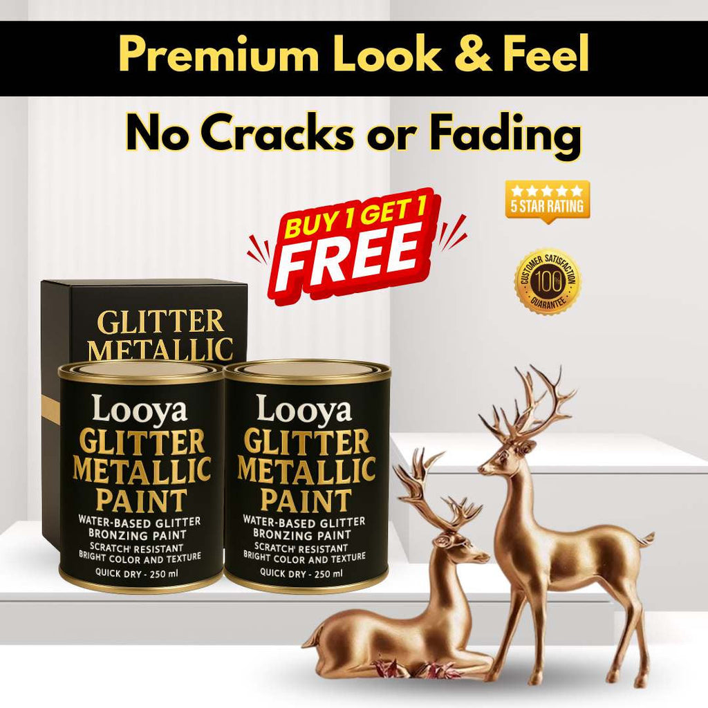 ShineCraft™ Glitter Metallic Paint | Buy 1 Get 1 Free