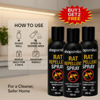 Rat Repellent Spray - Pack of 3