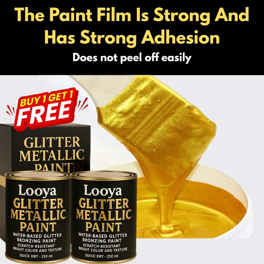 ShineCraft™ Glitter Metallic Paint | Buy 1 Get 1 Free