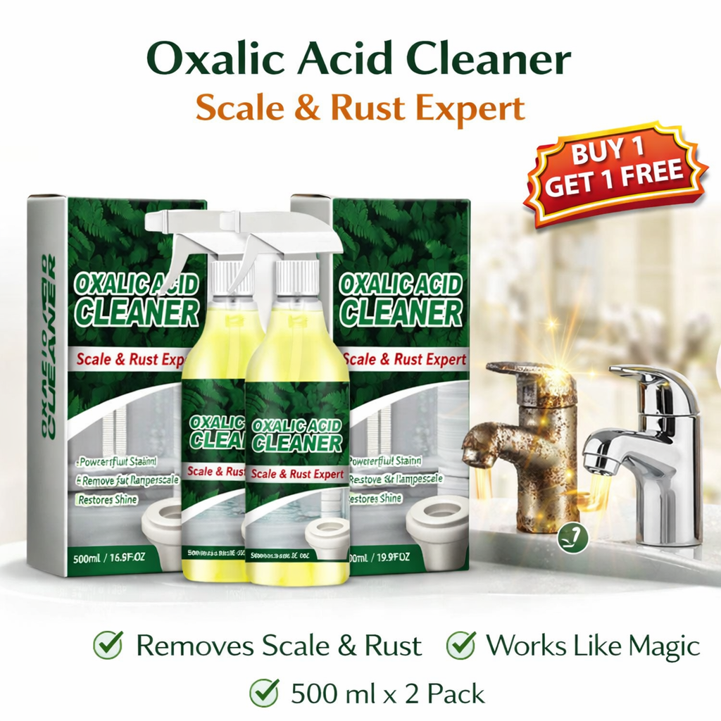 Oxalic Acid Cleaner | Scale & Rust Expert | BUY 1 GET 1 FREE!