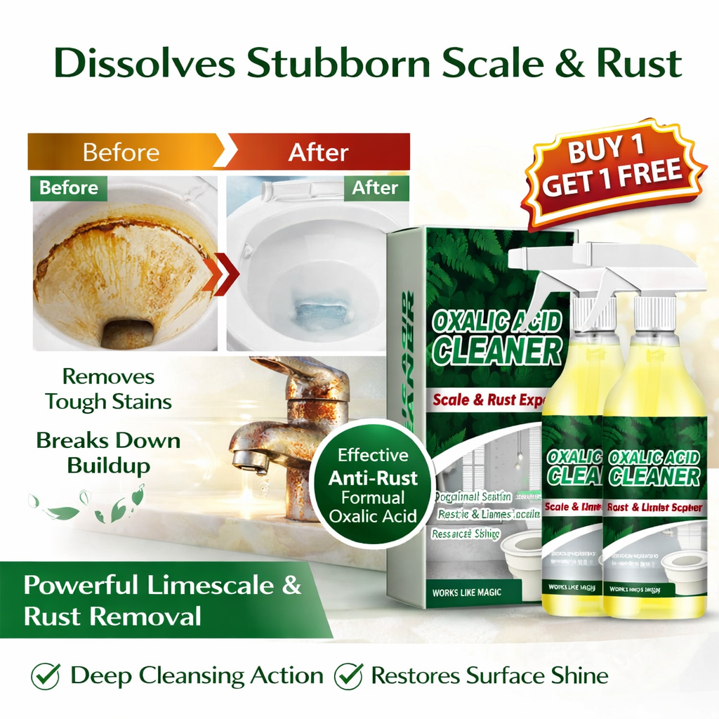 Oxalic Acid Cleaner | Scale & Rust Expert | BUY 1 GET 1 FREE!