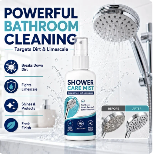 Powerful SHOWER STAIN REMOVER (PACK OF 2 BOTTLES)