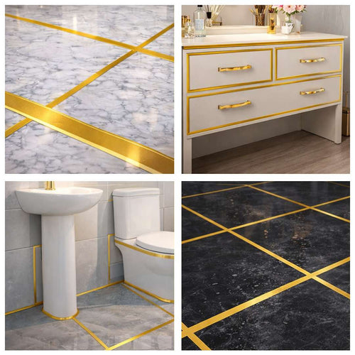 Self Adhesive Golden Decorative Border Tape