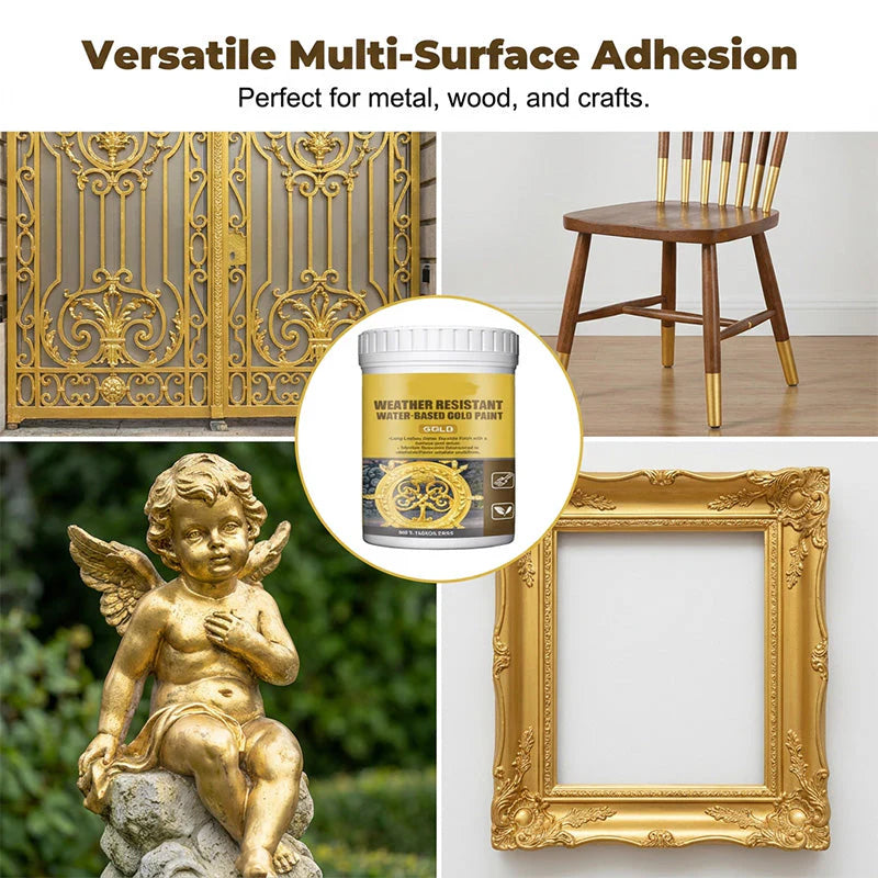 Water-Based Golden Metallic Paint | BUY 1 GET 1 FREE!